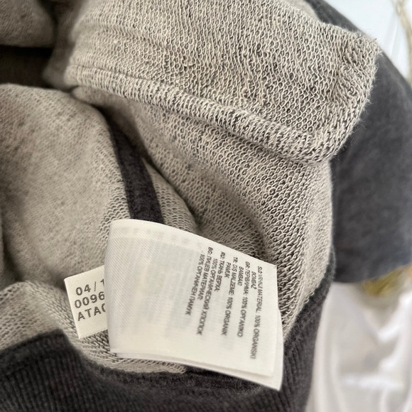 Adidad by Stella Mcartney oversized Gray Sleeveless Hoodie Vest size medium - Picture 6 of 7